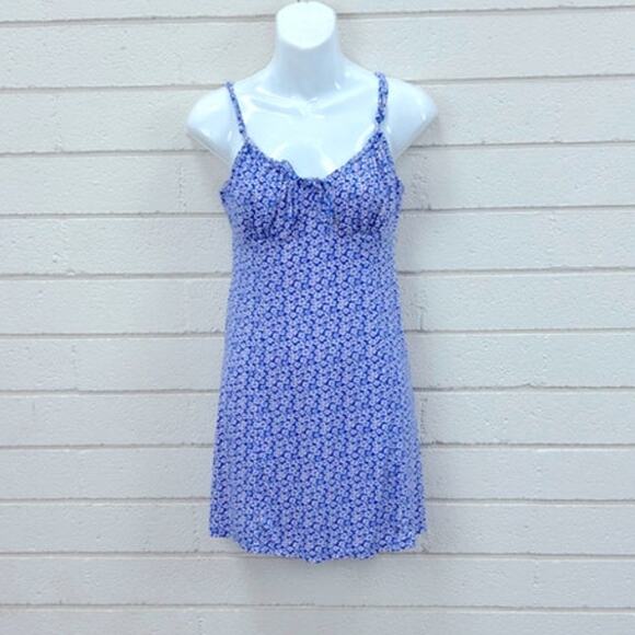 Urban Outfitters TGIF Blue Multi - Floral Mini size M - Picture 6 of 10